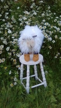 Small Sheep Stool / Door Stop