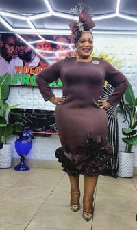 Image 1 of Brown sugar dress