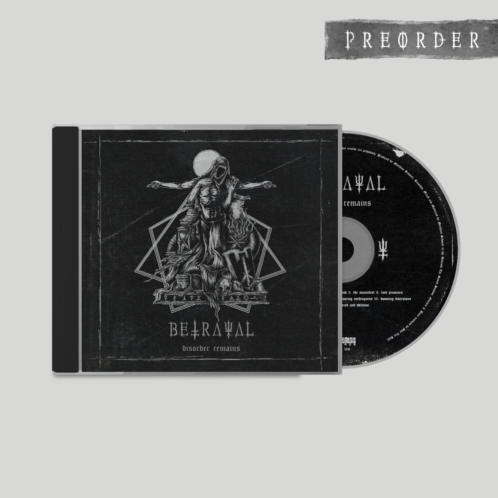 BETRAYAL - Disorder Remains CD / DigiPack