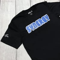 Synergy T-Shirt Black, Royal & White