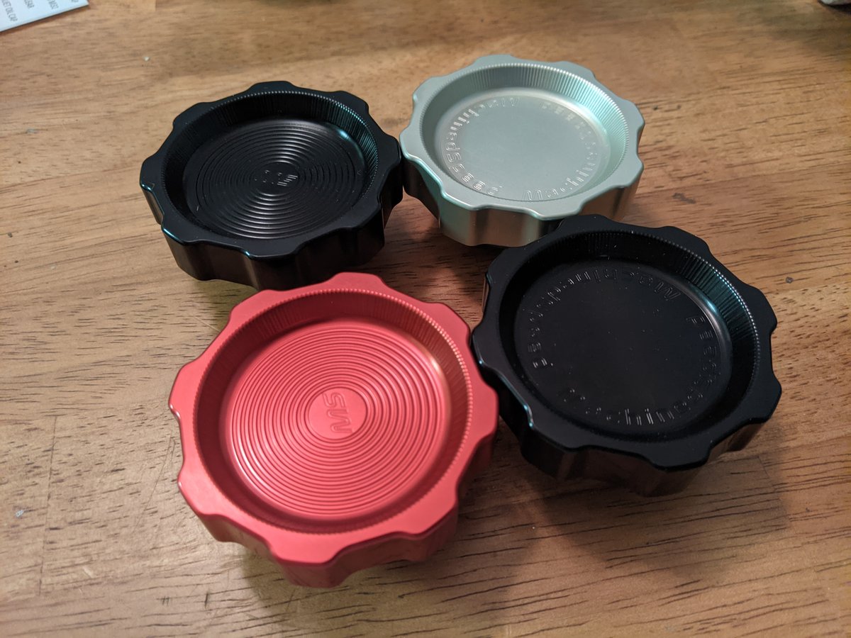 Billet oil caps