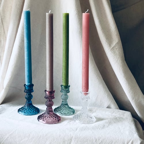Image of Glass Candlesticks