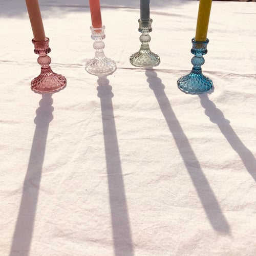 Image of Glass Candlesticks
