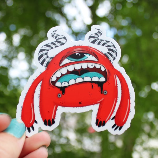 Image of Red Guy Stickers