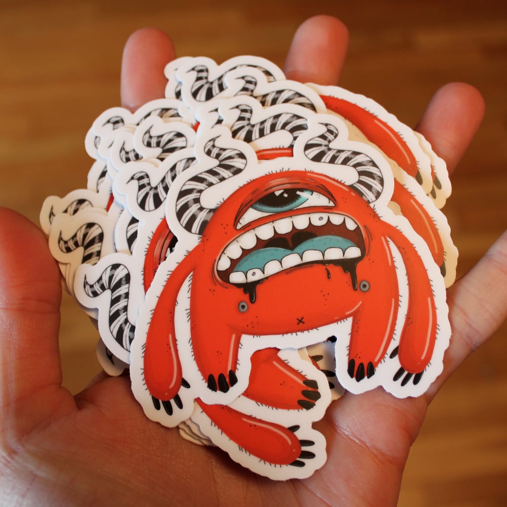 Red Guy Stickers