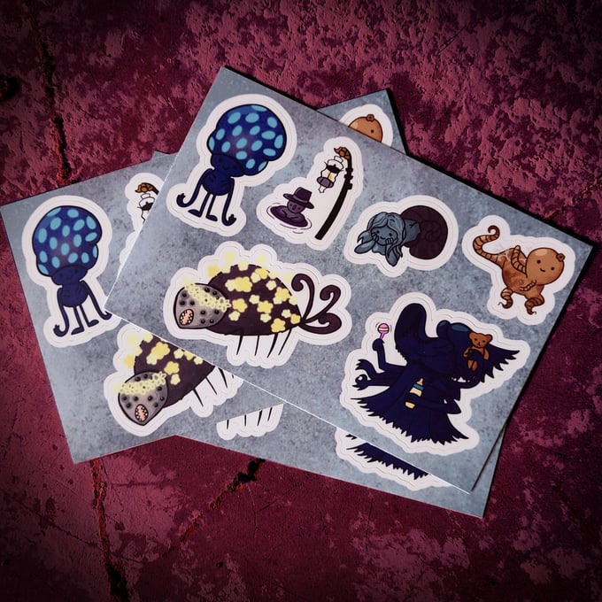 Image of Bloodborne Monster Sticker Set