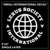 Lexus Society International Decal 