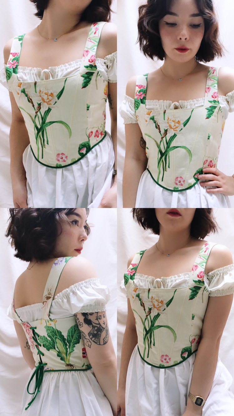Image of PREORDER — Reversible Corset Top