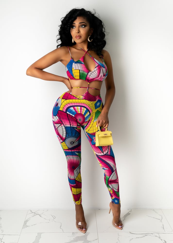 Image of Abstract Jumpsuit