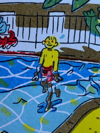 Image 3 of Pool Patio Postcard