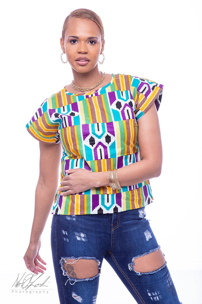 Image of Womens short sleeve top