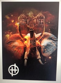Image of Holy Life "hellephant" poster