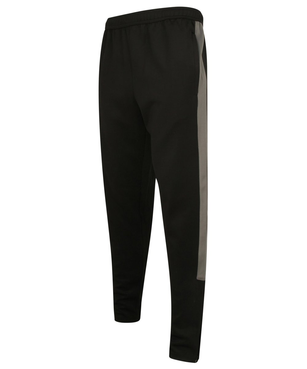 matching black tracksuit