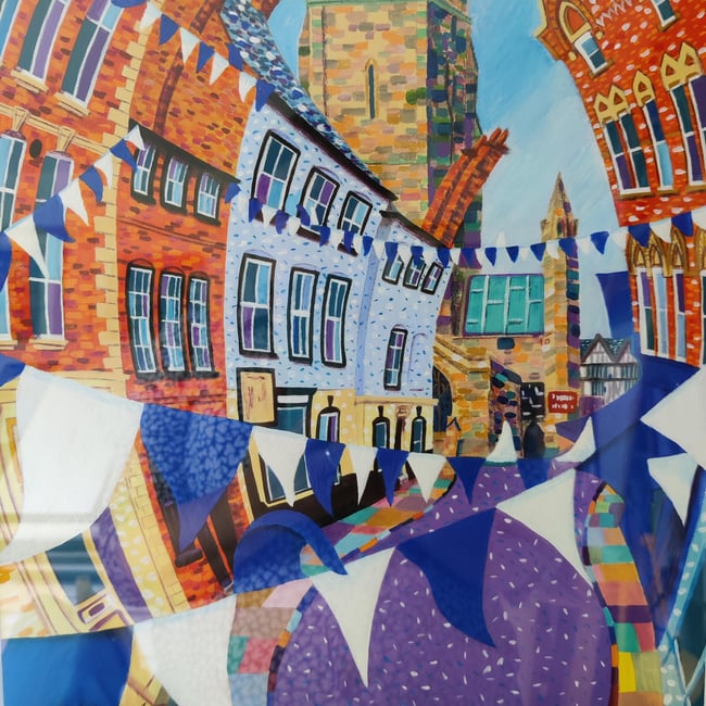 Leicester celebrates: Original Painting