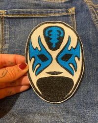 Image 2 of Lucha Libre sparkle patch 