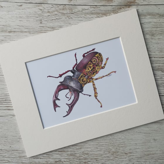 Image of STEAMPUNK STAG BEETLE
