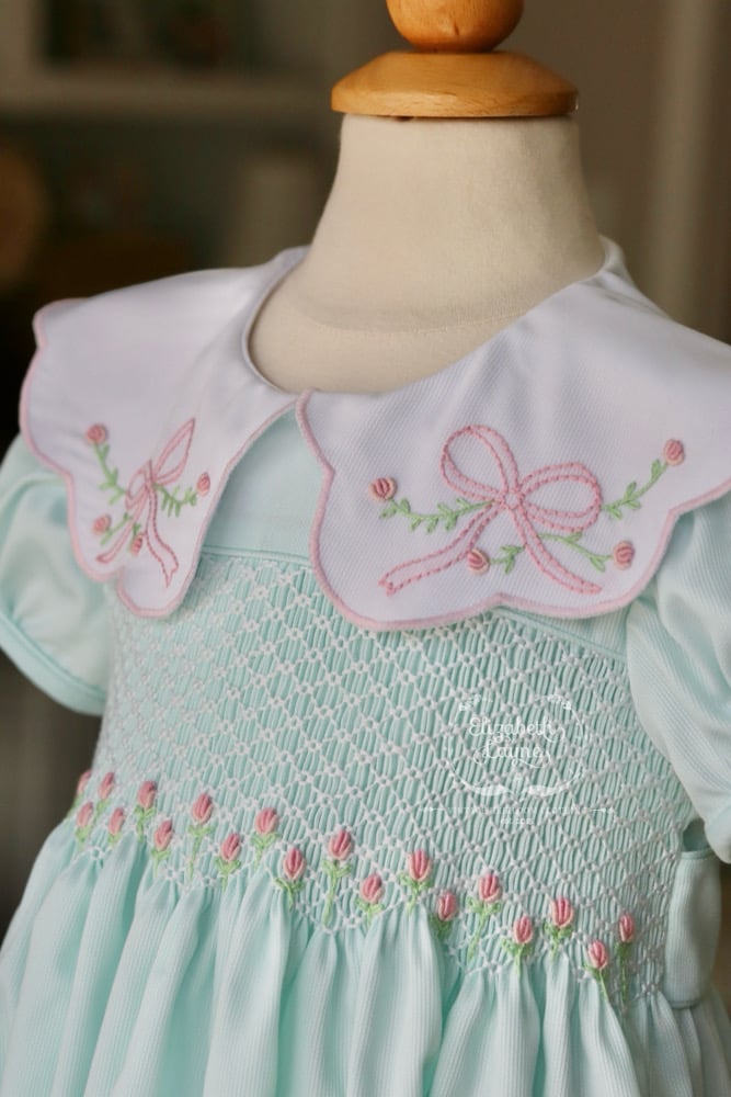 ELH x Manolitas Girl's Mint Garden Collection | Elizabeth Layne