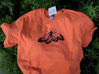 Image 3 of monarch butterfly tee