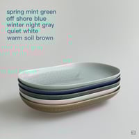 Image 2 of Yumiko Iihoshi Porcelain ReIRABO oval plate M