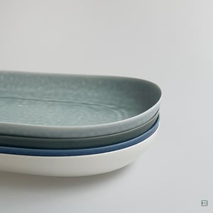 Yumiko Iihoshi Porcelain ReIRABO oval plate L
