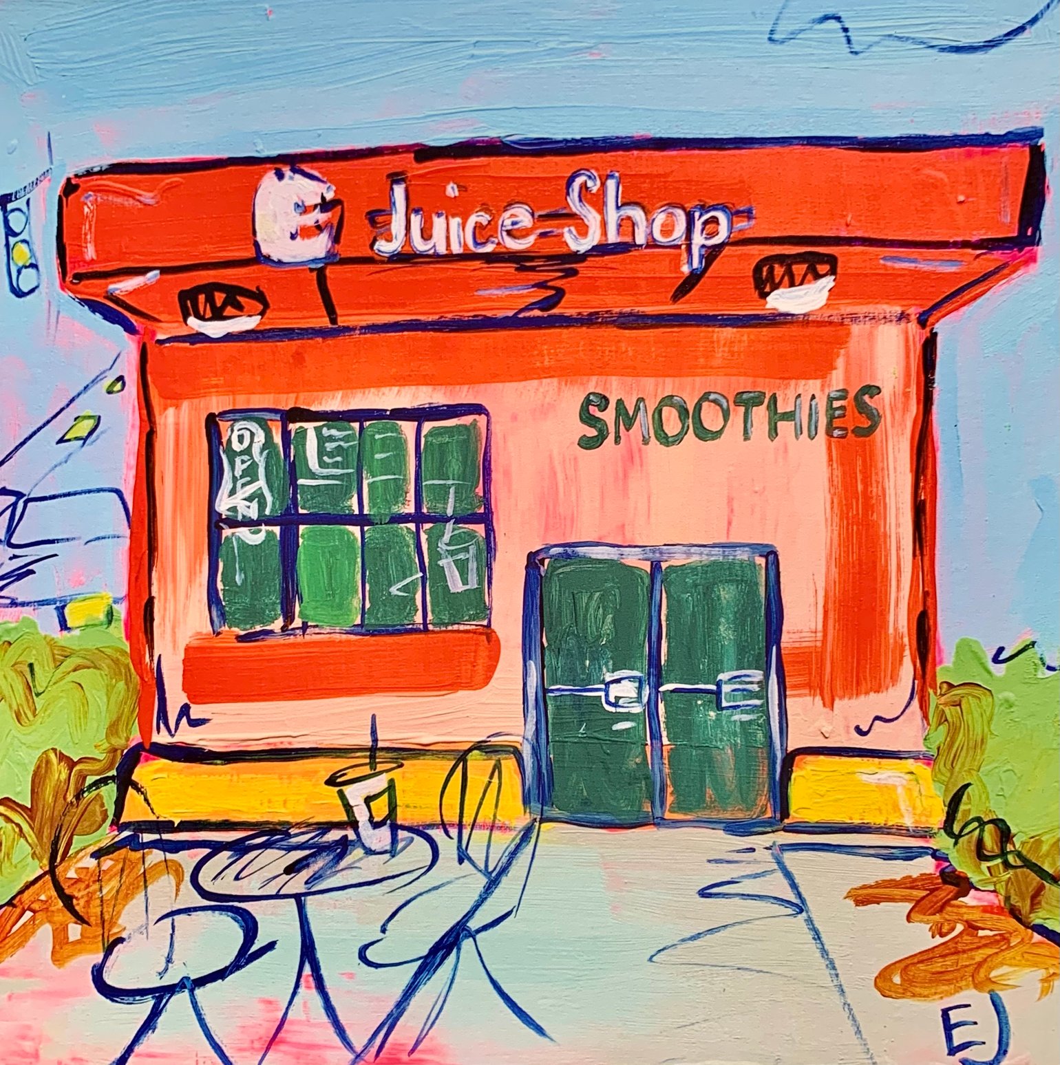 Image of Arctic Orange Print