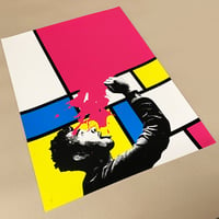 Image 5 of "Soak Up Art When You Can" Screen Print CMYK Edition of 25