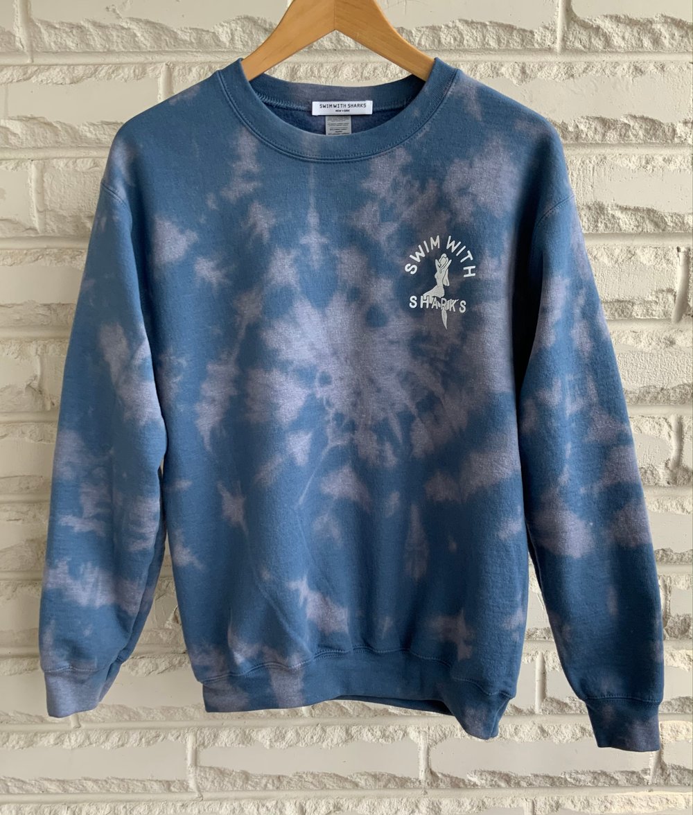 Mermaid Tie Dye Crew Size 2XL