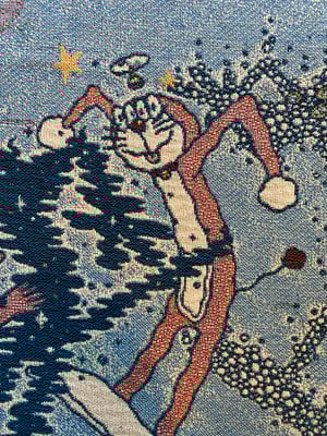 Image of Drip in & drop out woven blanket PREORDER