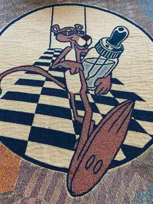 Image of Drip in & drop out woven blanket PREORDER