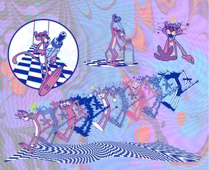 Image of Drip in & drop out woven blanket PREORDER