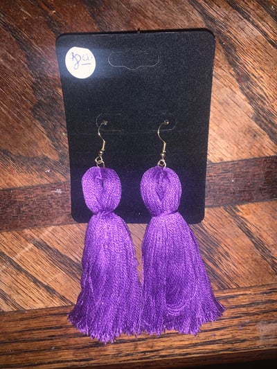 Image of Classy Tassel Earrings 