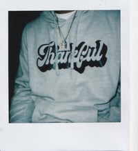 Image 1 of THANKFUL HOODIE (GRAY)