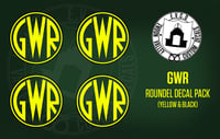 Image 2 of GWR ROUNDEL  5"/3.5"/16mm / 7mm / 4mm