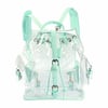 Girl's Cute Party Backpack Clear Transparent HandBag Book Bags