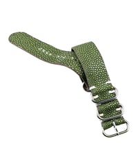 Image 4 of Military green Stingray Nato strap