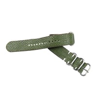 Image 5 of Military green Stingray Nato strap