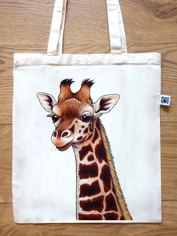 Image of Giraffe Tote Bag