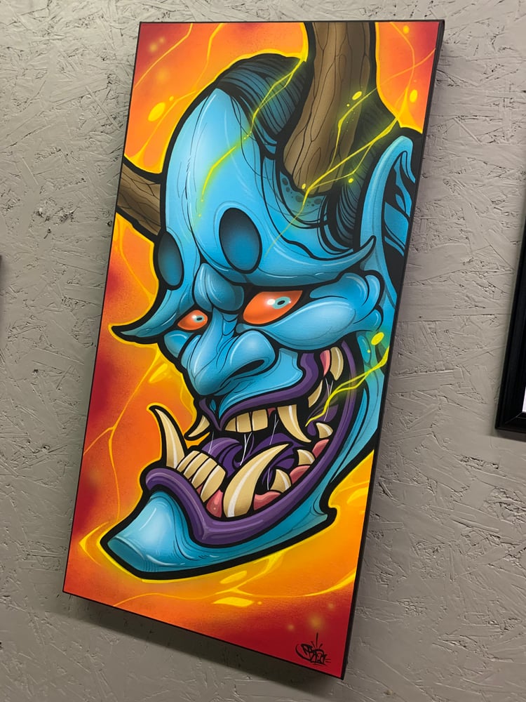 Image of Oni on Orange