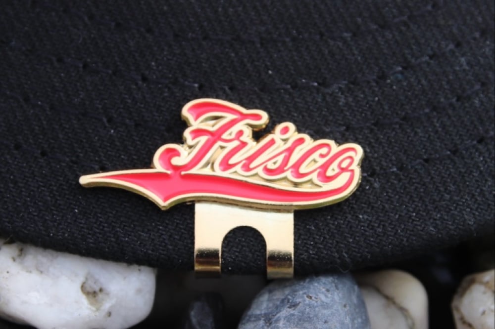 Image of Frisco Script Clip - Red