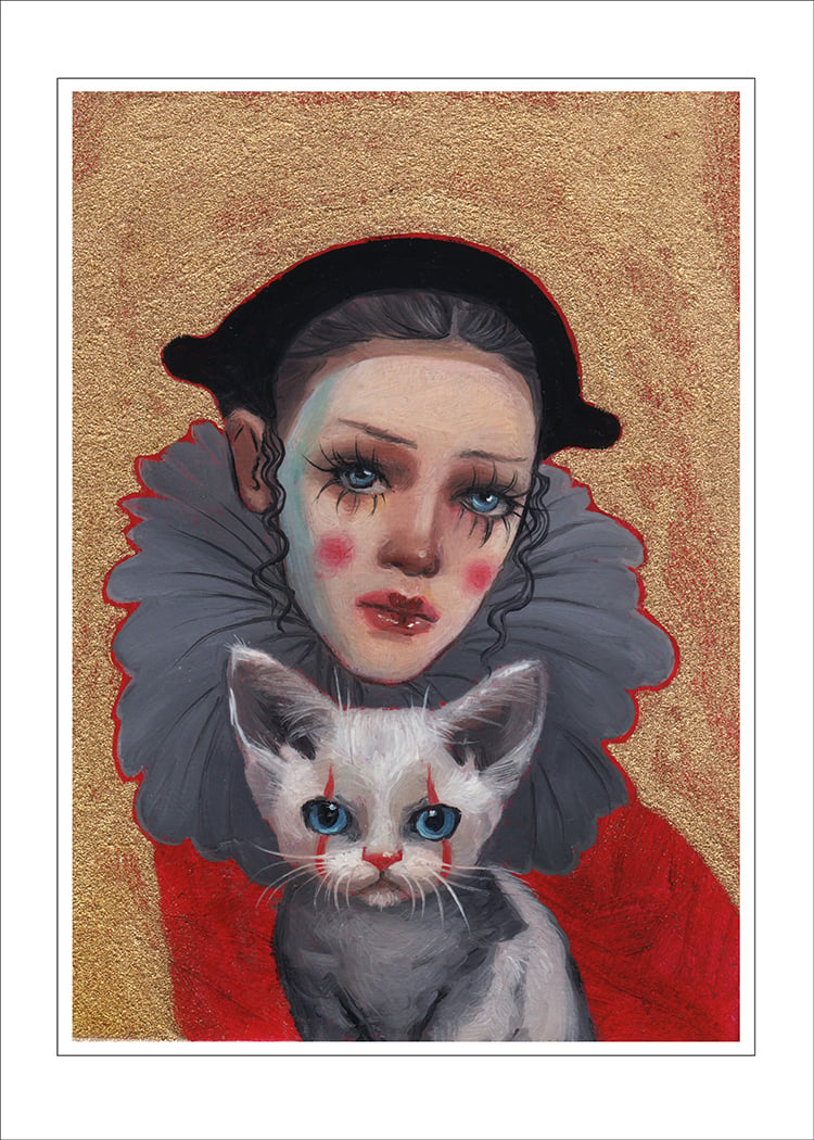 Image of "Vermillion and Penny" Limited edition print 