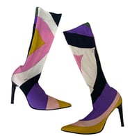 Emilio Pucci Nylon Sock Boots
