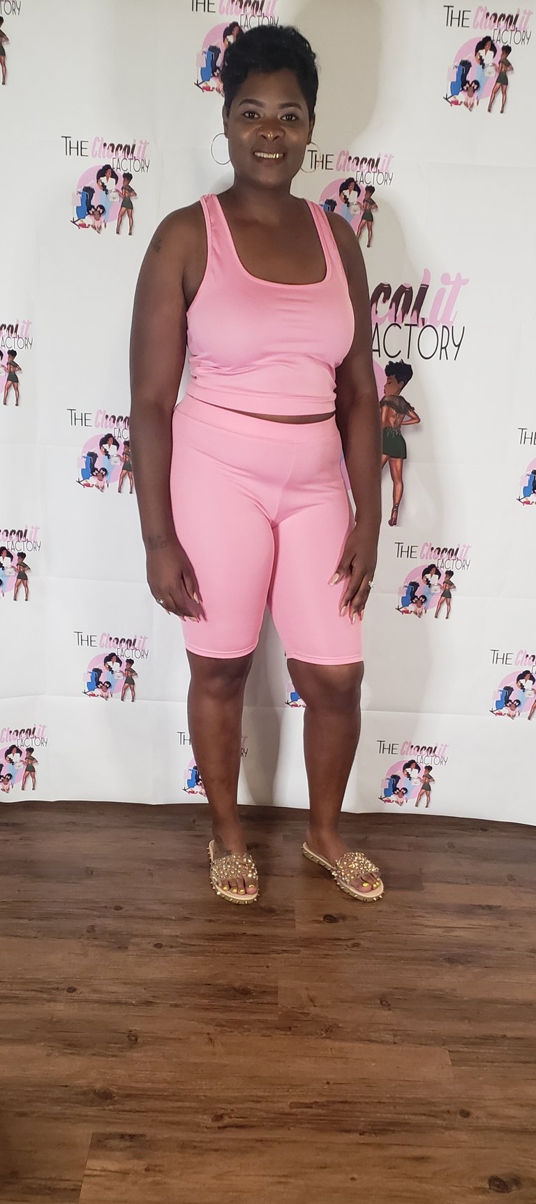 Crop Top Short Set Image 4