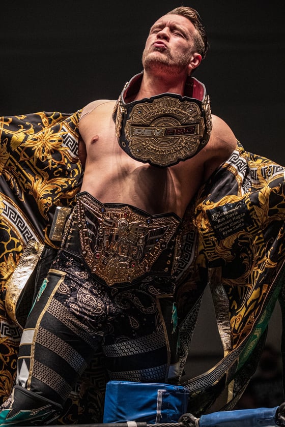 Image of SIGNED WILL OSPREAY x DRIPPING 