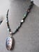 Image of ABALONE PENDANT AND BEADED NECKLACE