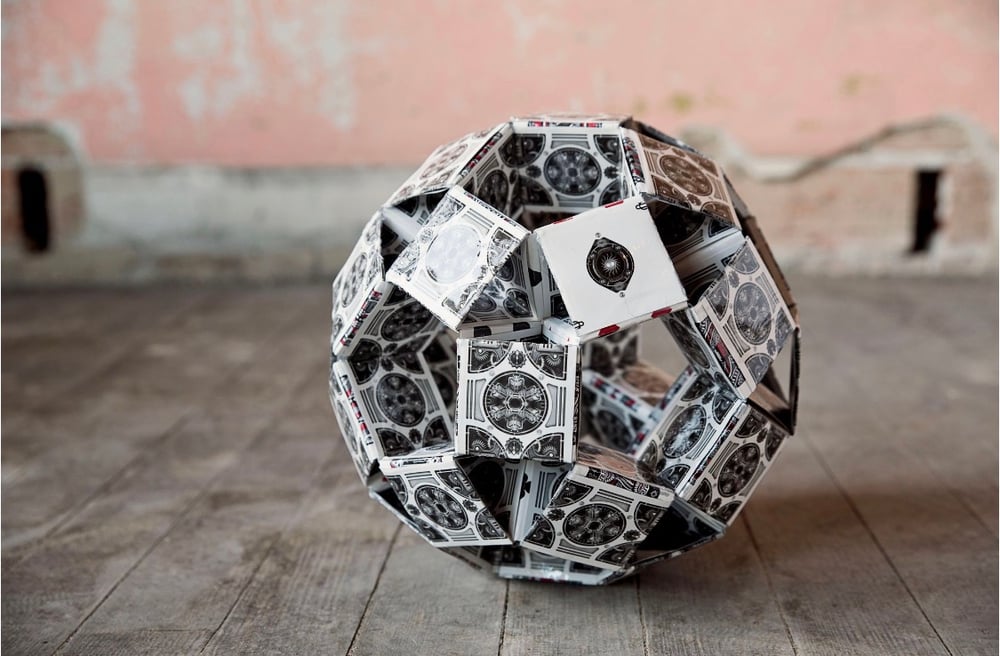 Engine of Paper Sculpture