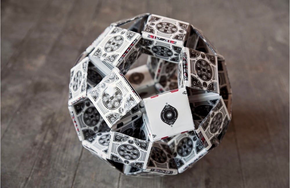 Engine of Paper Sculpture