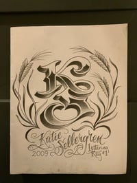 Image 1 of Lettering book Rare!