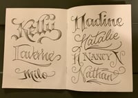 Image 4 of Lettering book Rare!