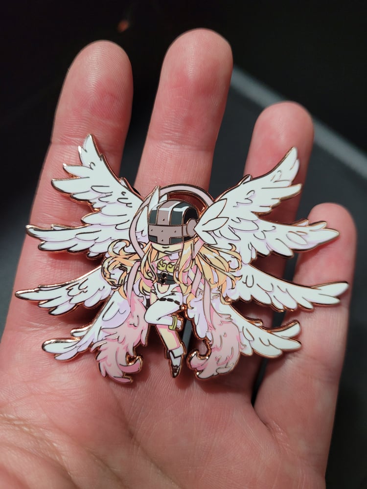 Image of Chibi Angewomon pin AVAILABLE NOW!