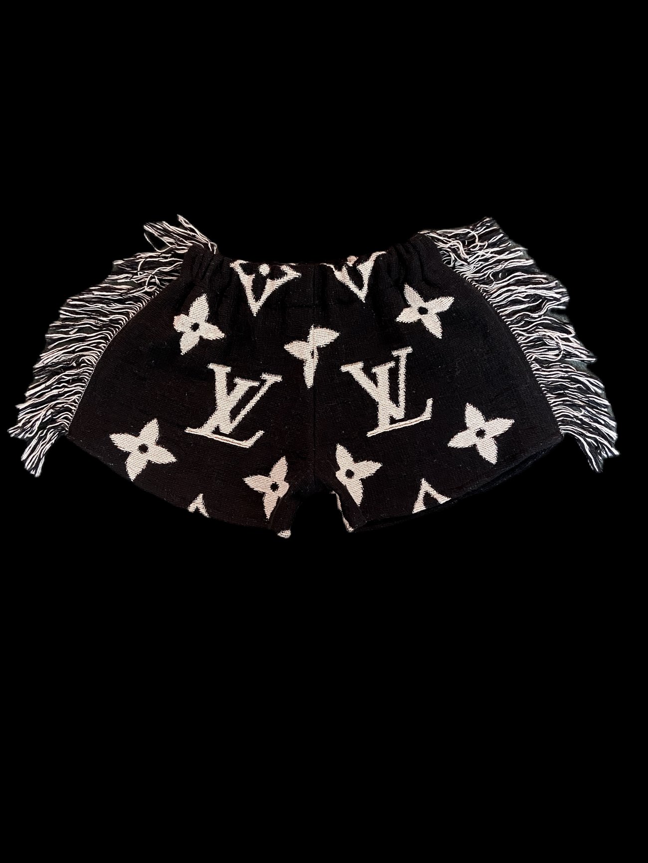 LV Blanket Shorts Savage Statement